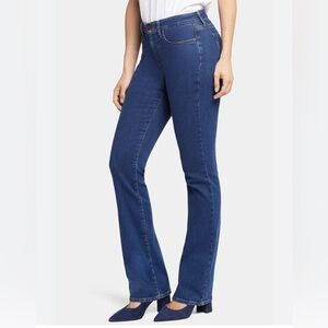 NYDJ Slim Bootcut Jeans Women Sz 16 High Rise Medium Wash Western Cowgirl Rodeo